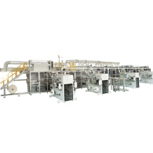 High efficiency diaper making machine